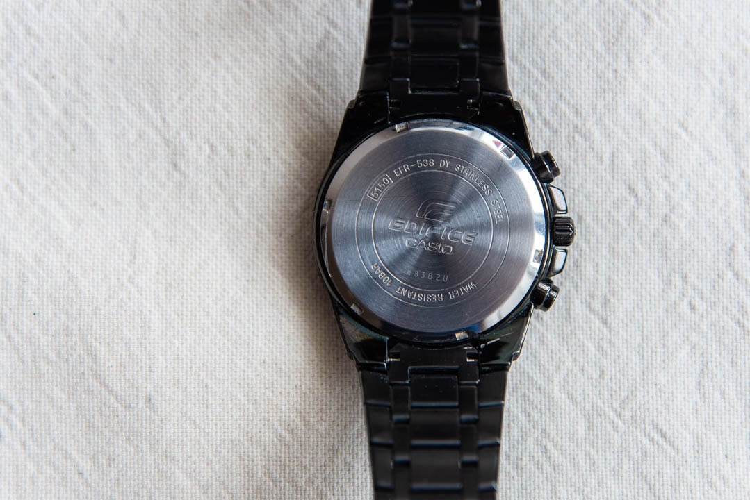 Pánské hodinky Casio EFR-538BK-5A - 3