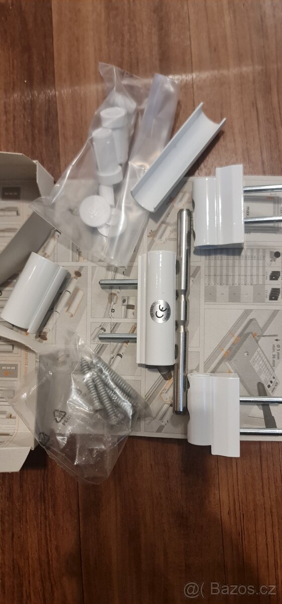 Kování - závěs plastových dveří KT-RN, 3-DÍLNÝ - 3