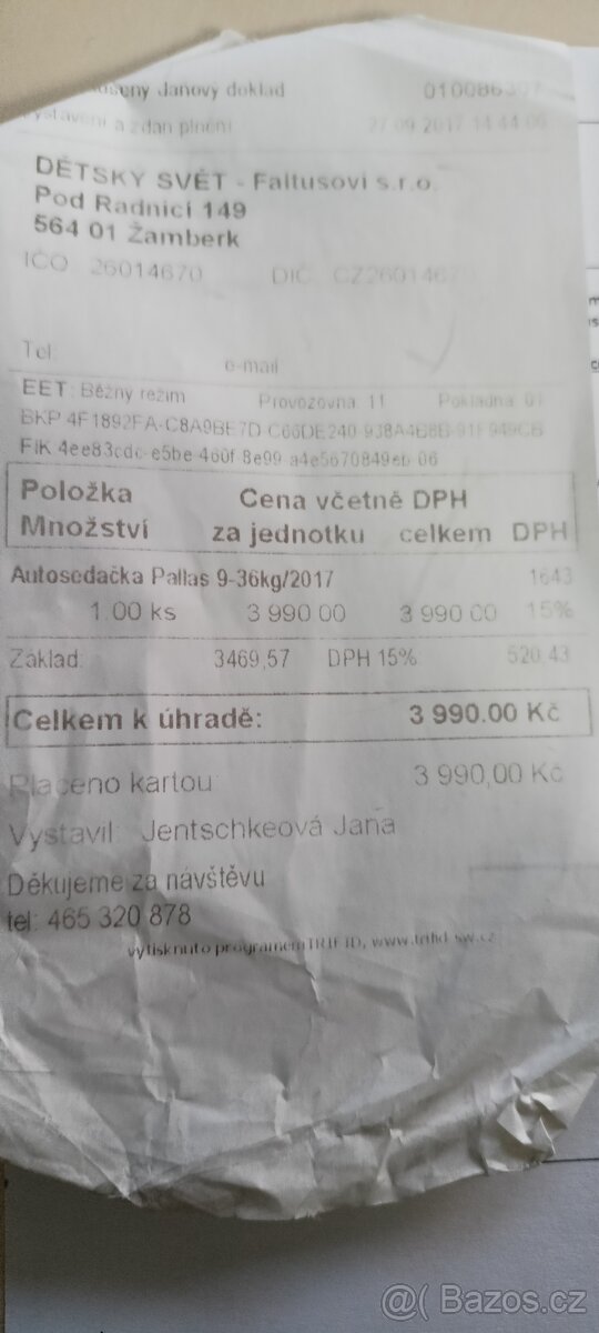 AutosedačkaCybex Pallas 9-36 kg - 3