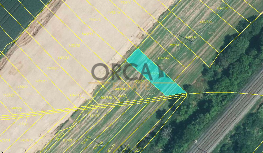 prodej pole, 1857 m2 - 3