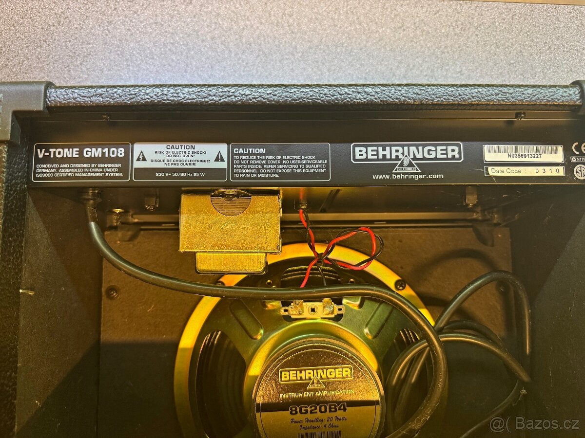 Kytarové kombo Behringer GM 108 V-TONE - 3