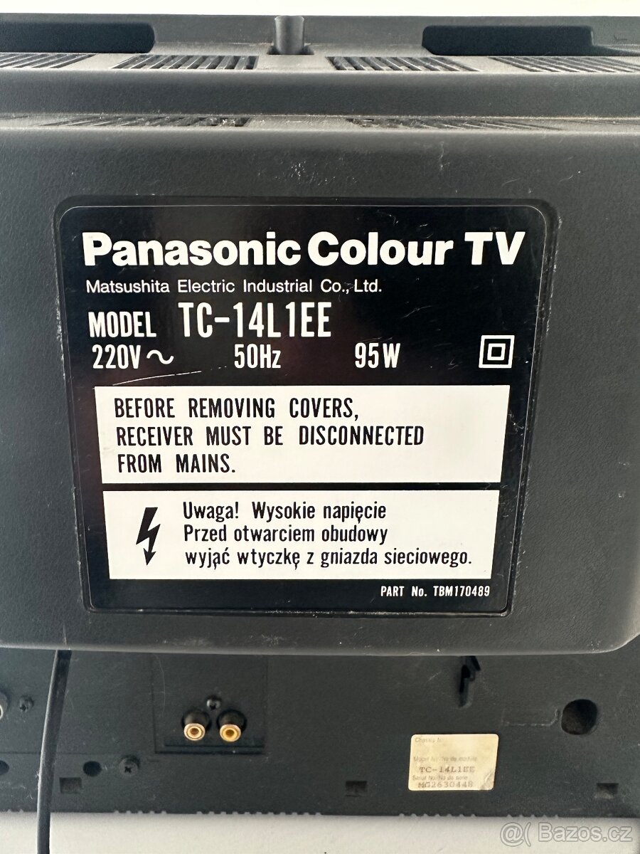 Malá CRT televize Panasonic - 3