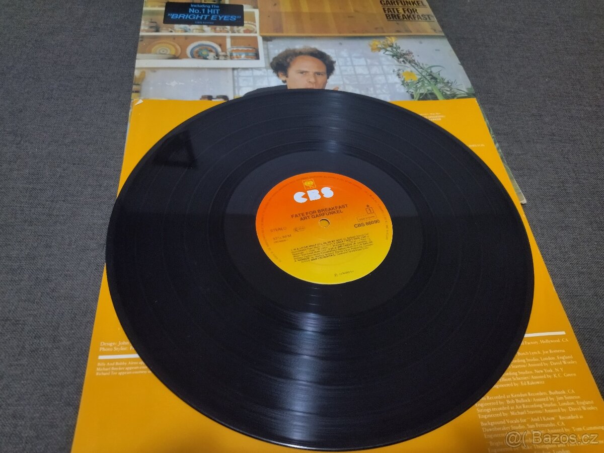 LP - ART Garfunkel - Fate For Breakfast CBS 86090 - 3