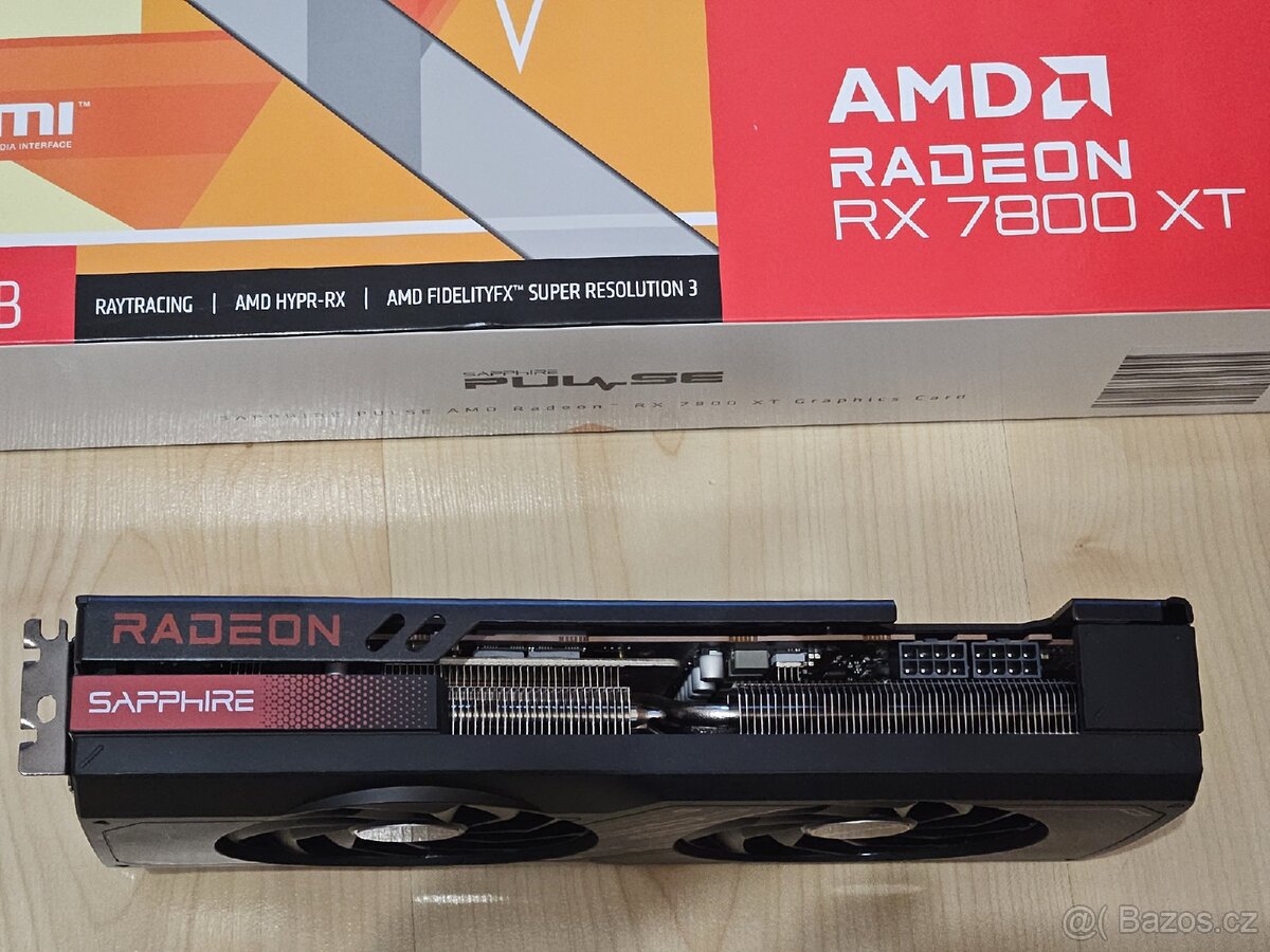 Sapphire Radeon RX 7800 XT 16GB Pulse - 2 roky záruka - 3