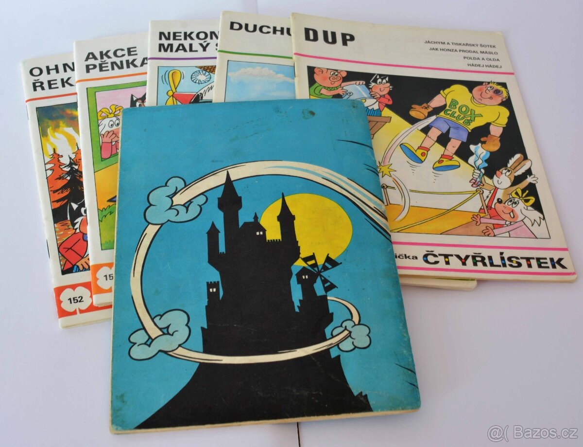 Čtyřlístek č. 8 + 5ks rok 1988 - 3