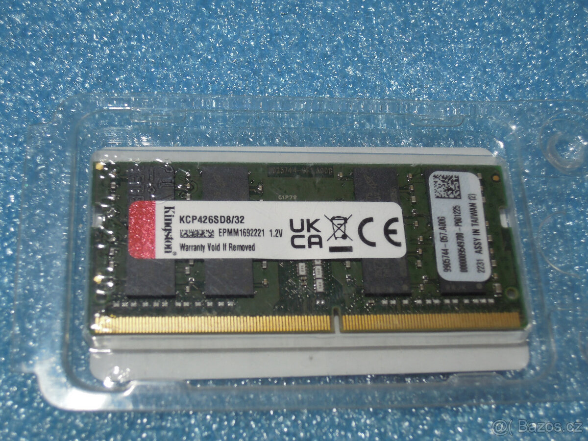RAM paměť do notebooku 8GB/16/32 KIT PC4 DDR4 1.2V Samsung - 3