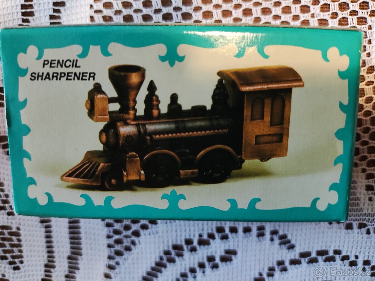 kovová lokomotiva /parní mašinka/ pro sběratele - 3