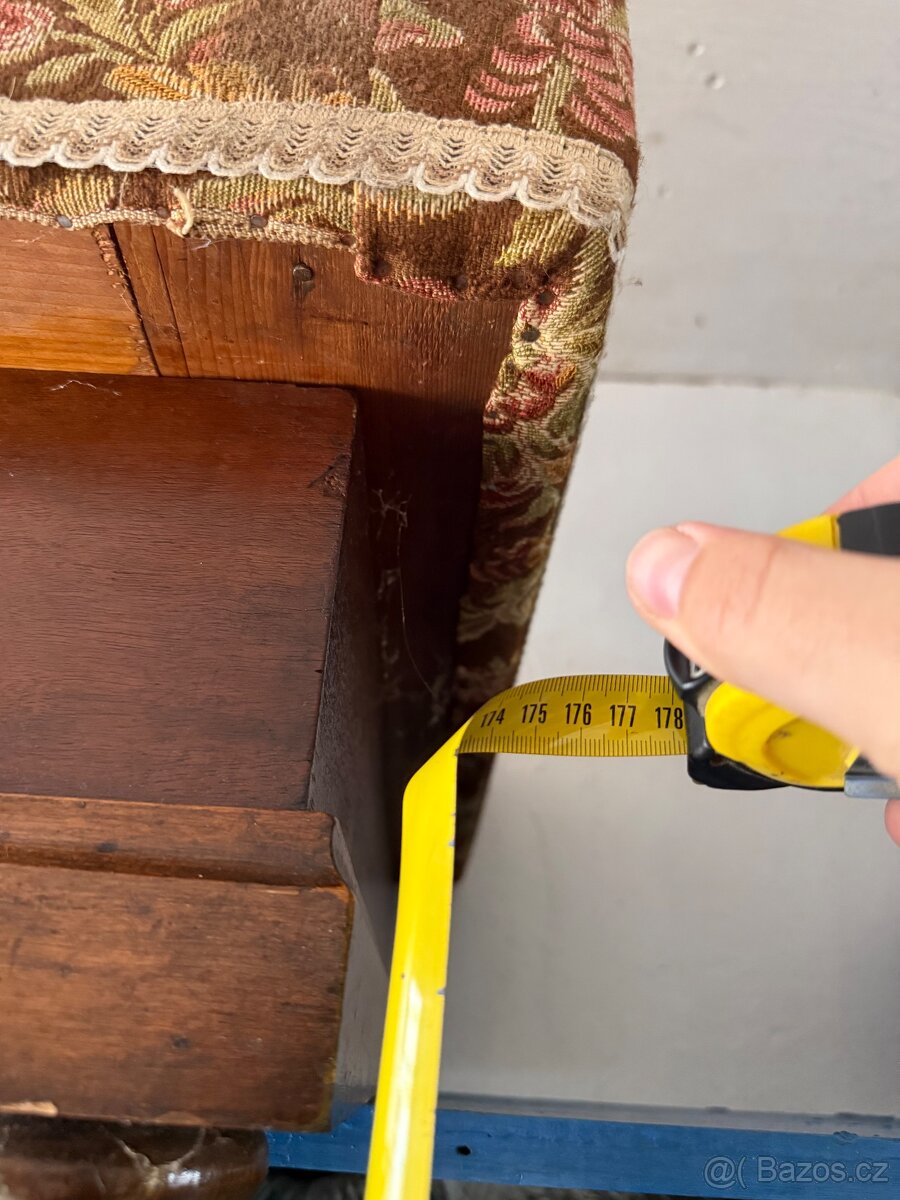 Starožitný otoman gauč - 3