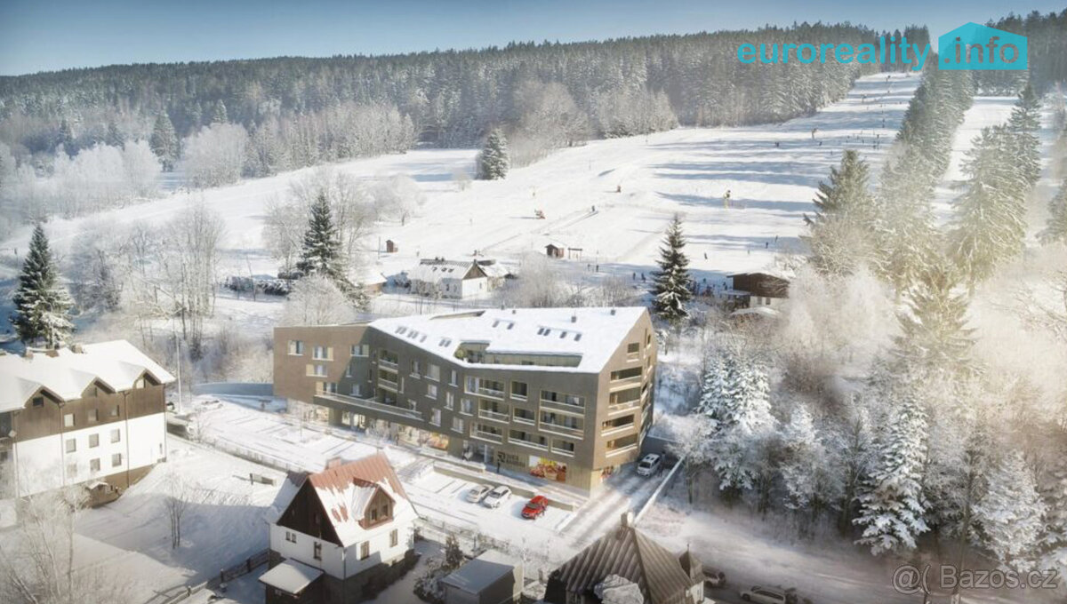 Prodej, apartmán 3+KK, 64,8 m2, terasa, Železná Ruda - 3