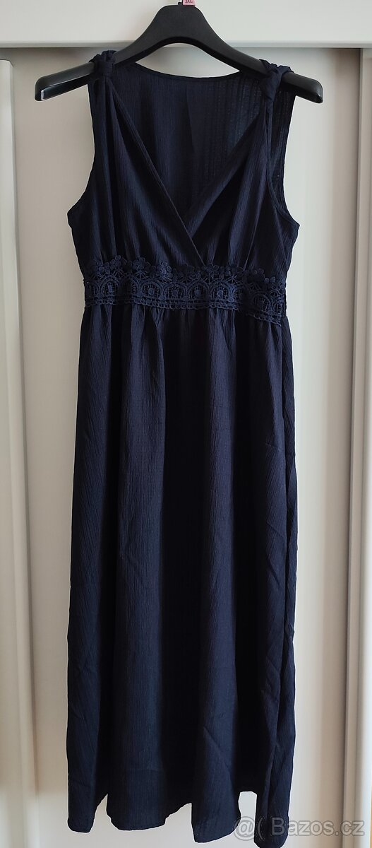 Letní modré šaty zn. Shein vel. 40/42 "NOVÉ" - 3
