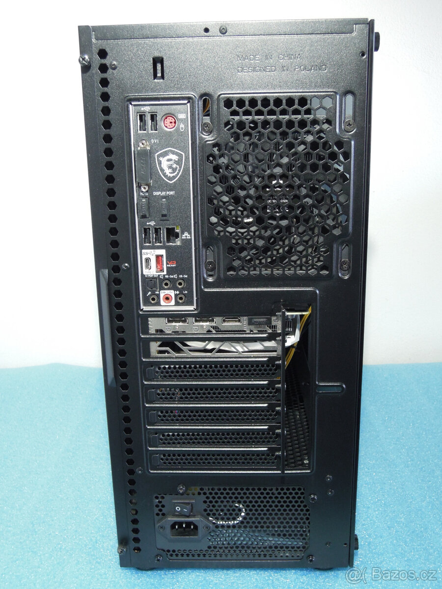 Herní Silentum PC Intel i5-9600K 1TB SSD GTX 1660ti 16GB - 3