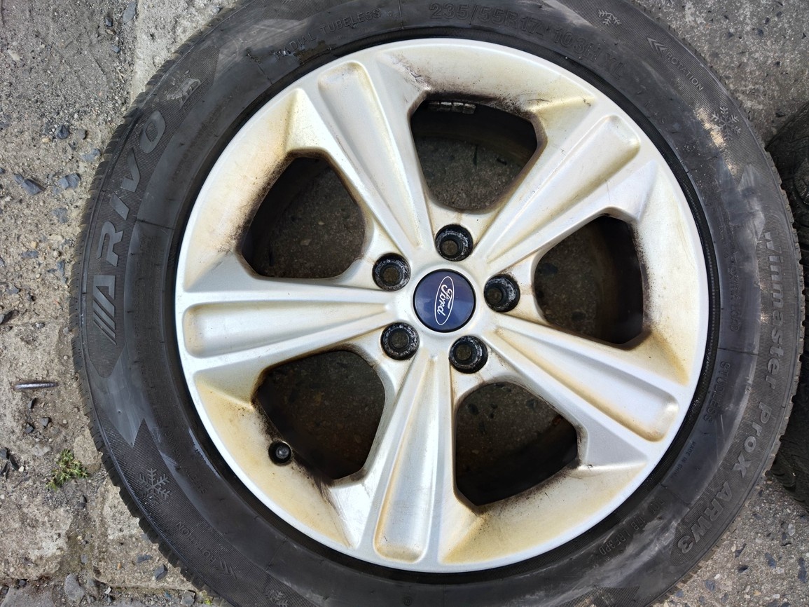 17"zimní alu sada 5x108 origo Ford Kuga 1 2 S-Max TPMS - 3