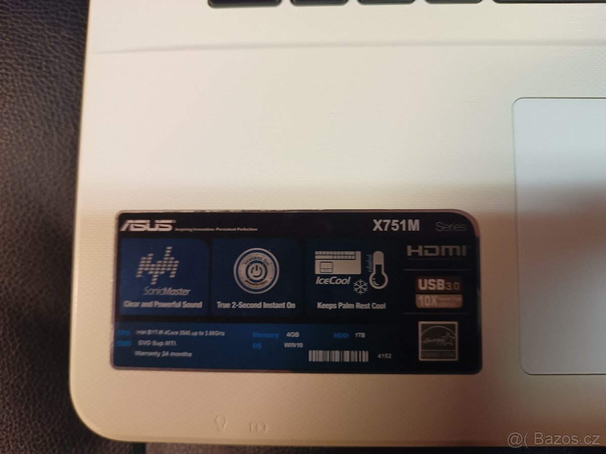 Notebook Asus - 3