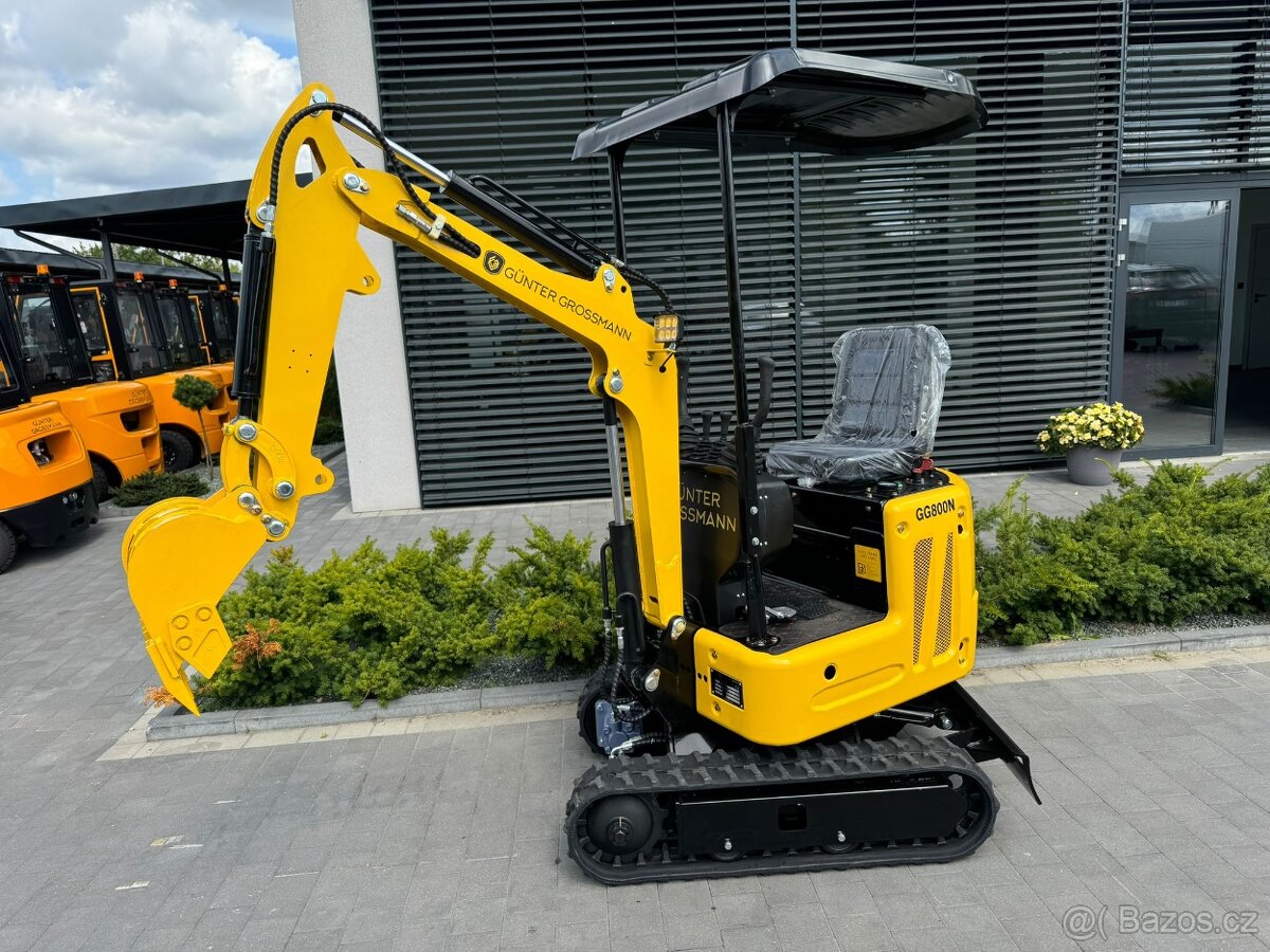 Minibáger GG 800N Koncoročná AKCIA + Dovoz GRÁTIS - 3