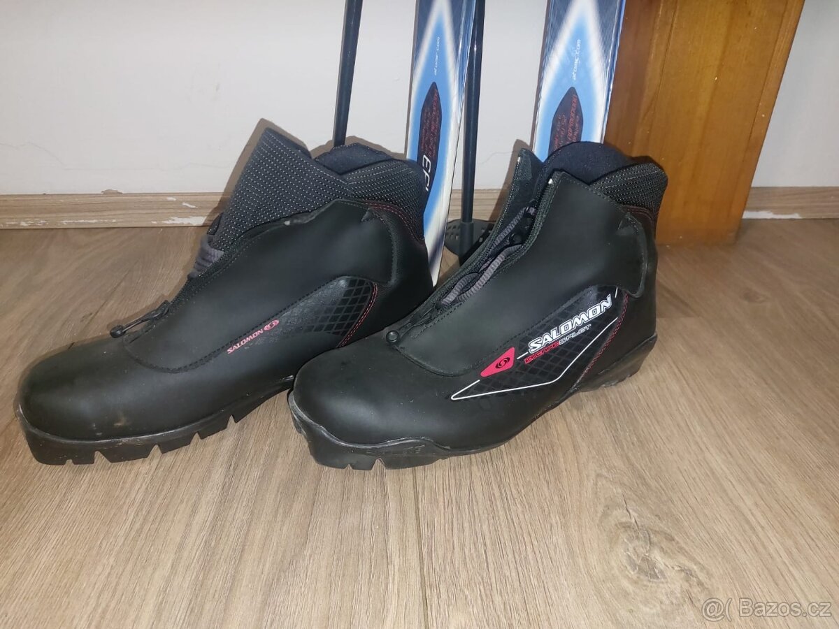Běžky set lyže boty hole - 3