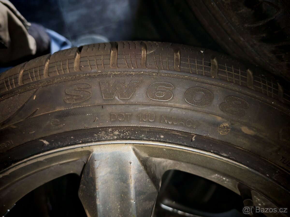 Alu kola se zimníma gumama 5x112 19" - 3