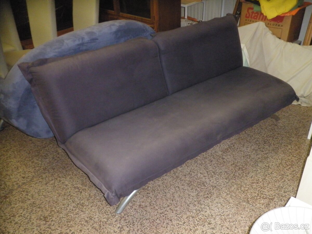 Polohovatelná sedačka s možností lůžka - 3