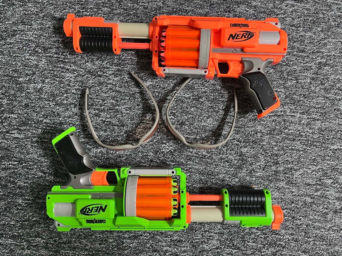 Kuše a pistole NERF - 700 Kč za vše - 3