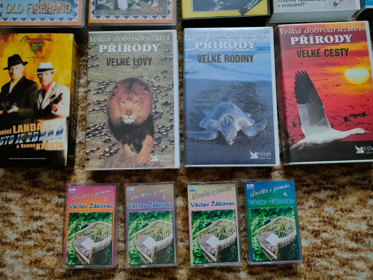 originální VHS kazety - 3