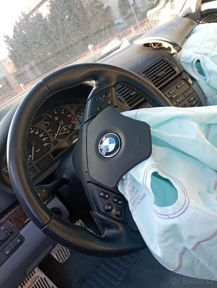 E46 sedan interiér sklopný kožený - 3