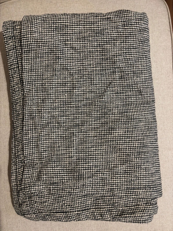 Koberec černá/přírodní 150x207 cm IKEA Tiphede - 3