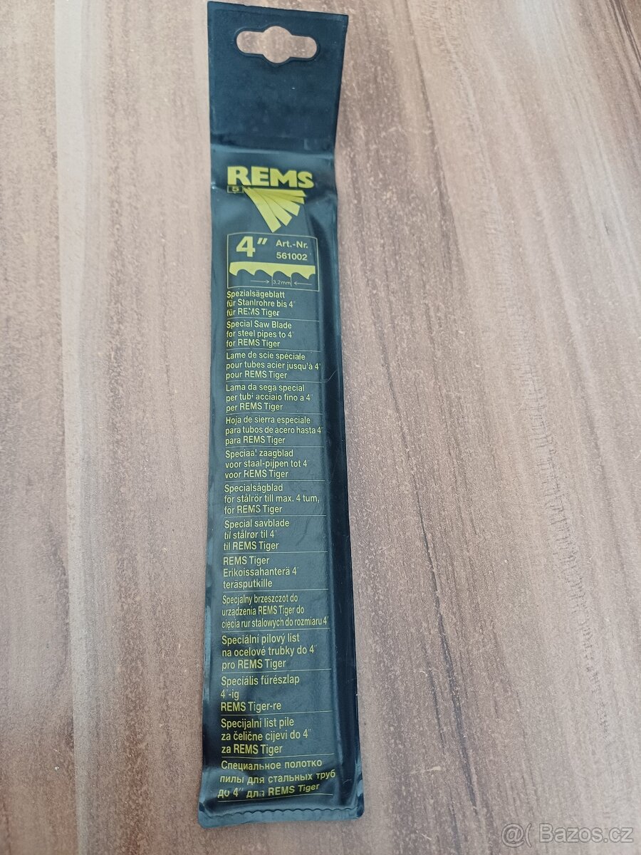 REMS pilové listy 4" - 561002 - 3