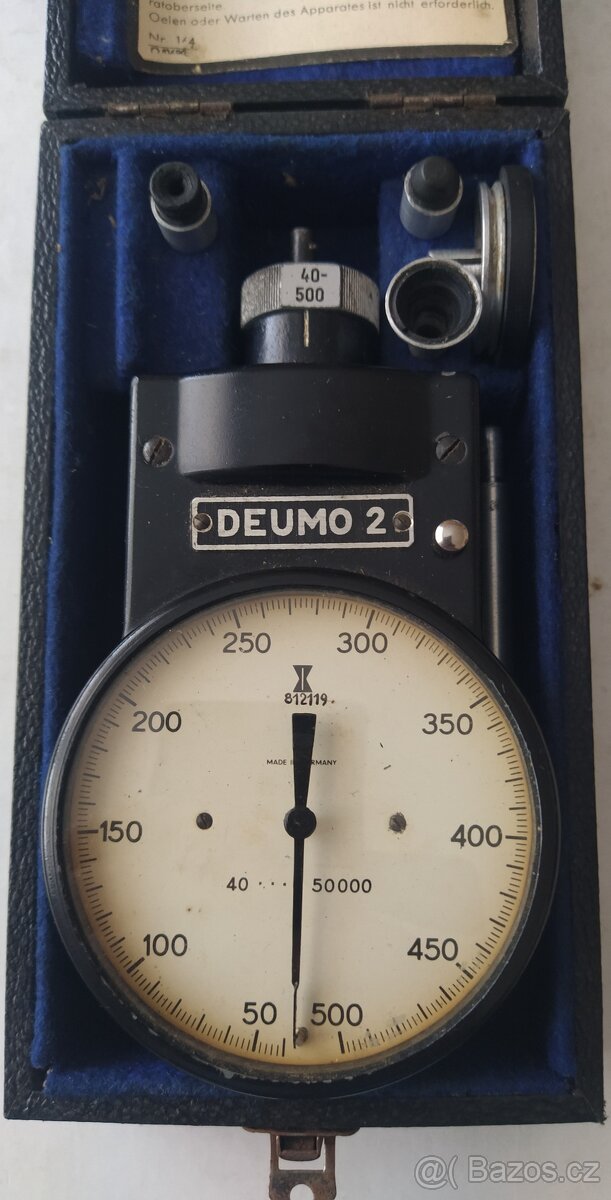 Otáčkoměr DEUMO 2-40-50000 ot/min - 3
