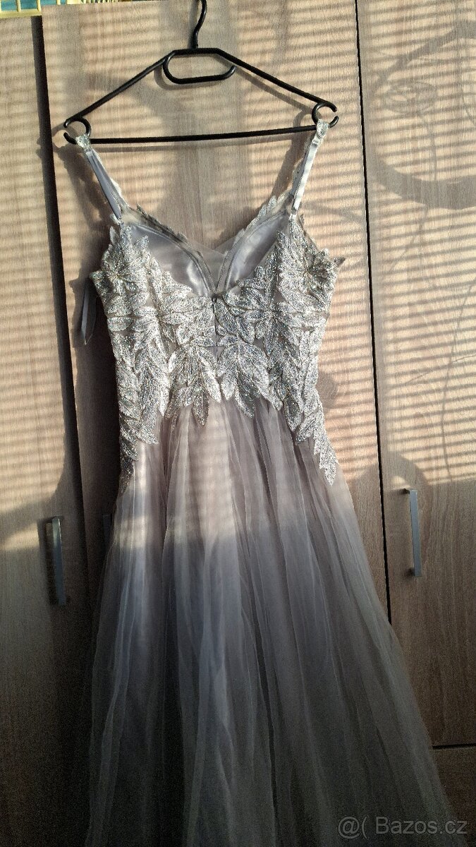 Maturitní/plesové šaty XS/S - 3