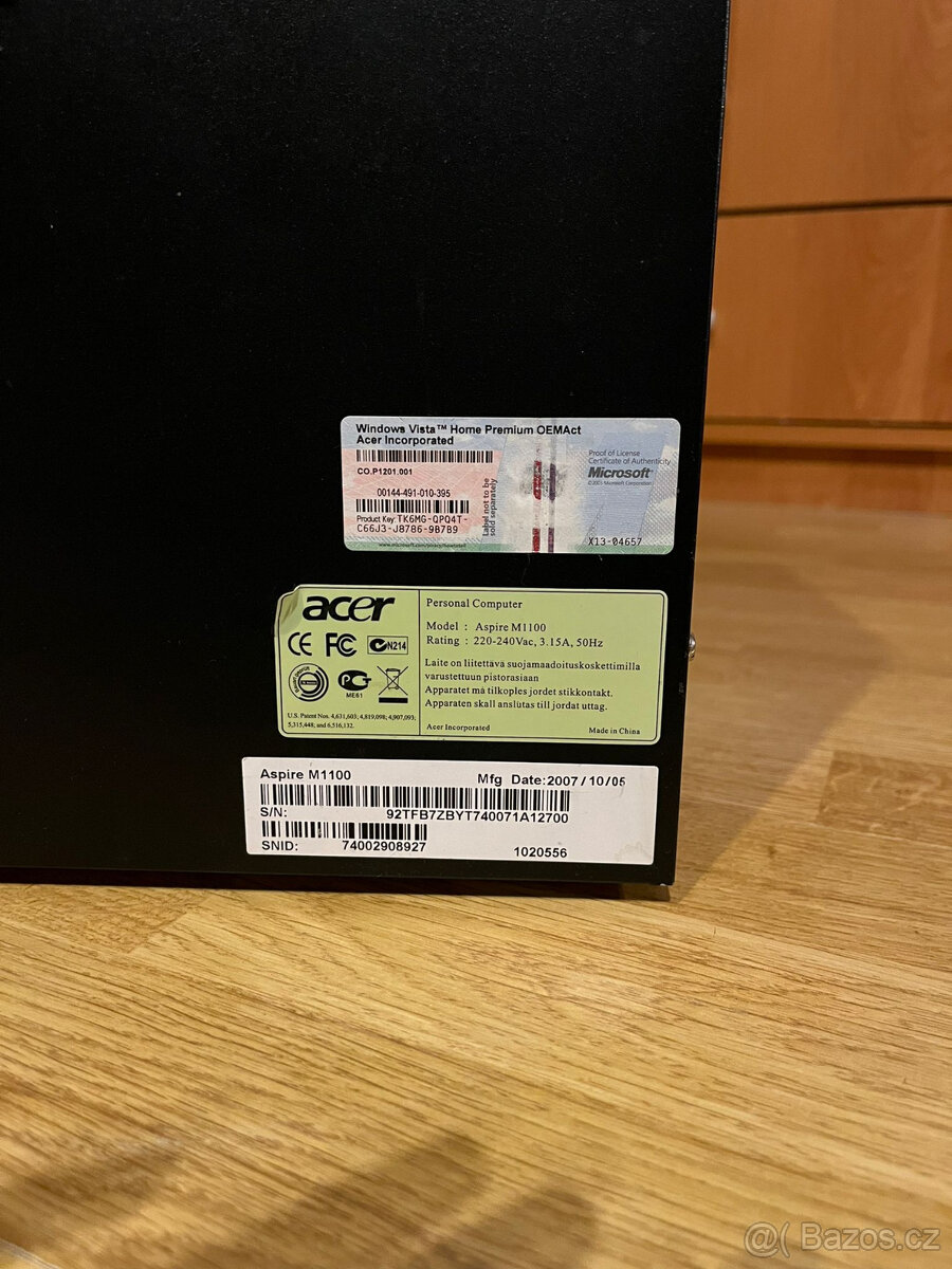 Acer Aspire M1610 počítač - 3