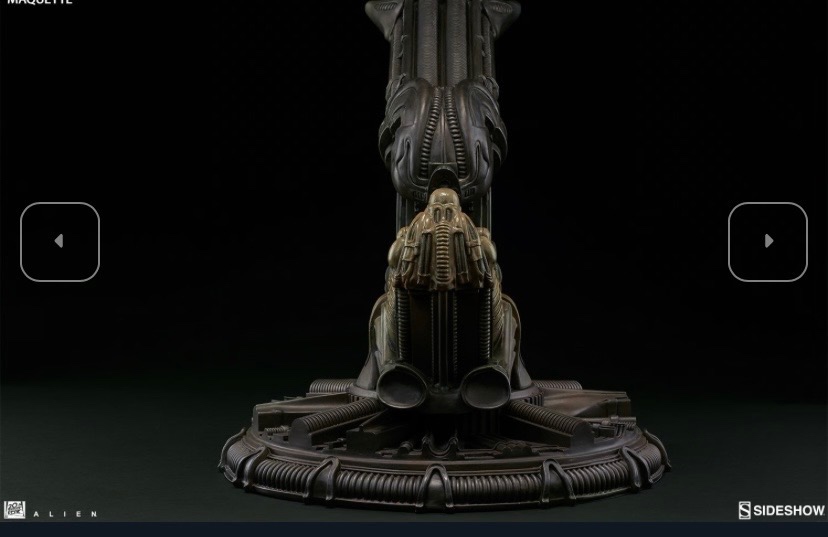 Sideshow alien space jockey - 3