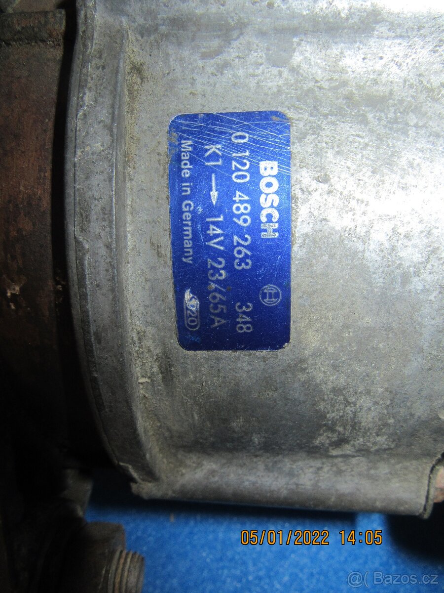 Alternátor Bosch 14V 23/63A (Fiat TIPO atd.) - 3