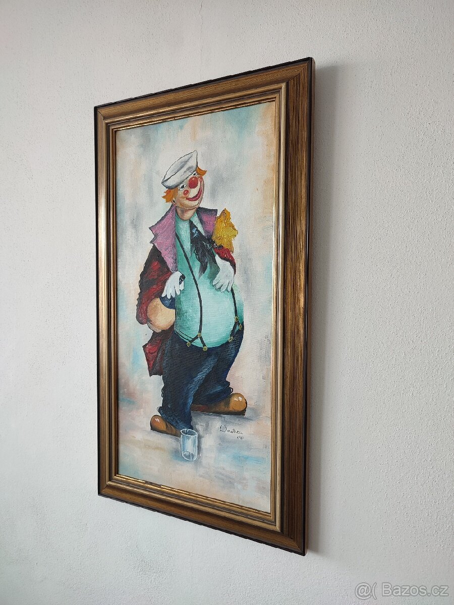 OBRAZ ,, DRUNK CLOWN". - 3