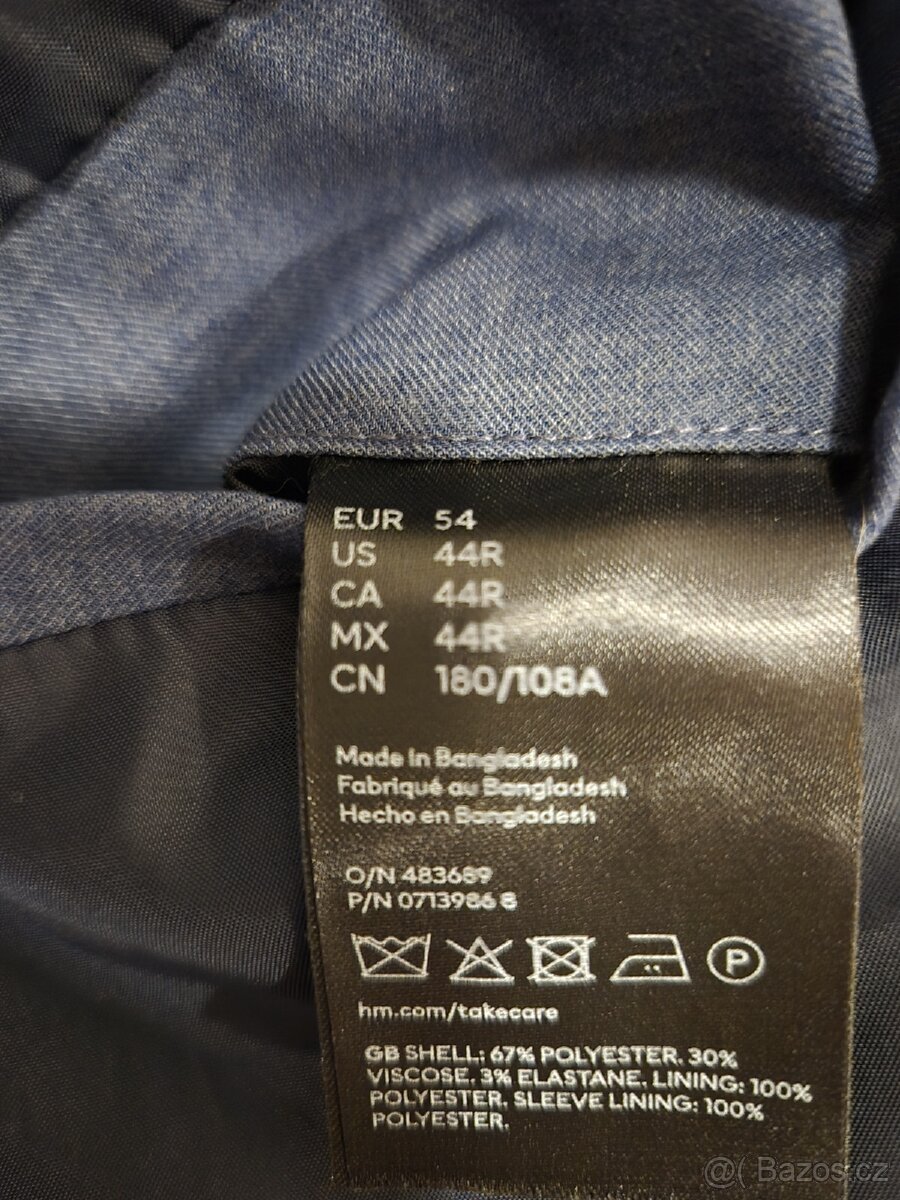 Oblek z H&M - sako, kalhoty - 3