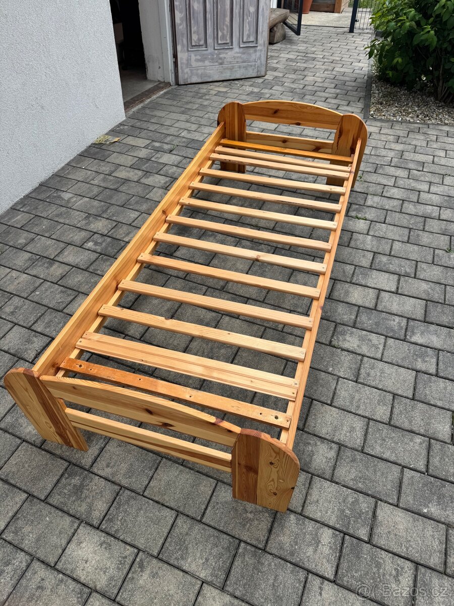 Postel dřevěná 200x80 - 3