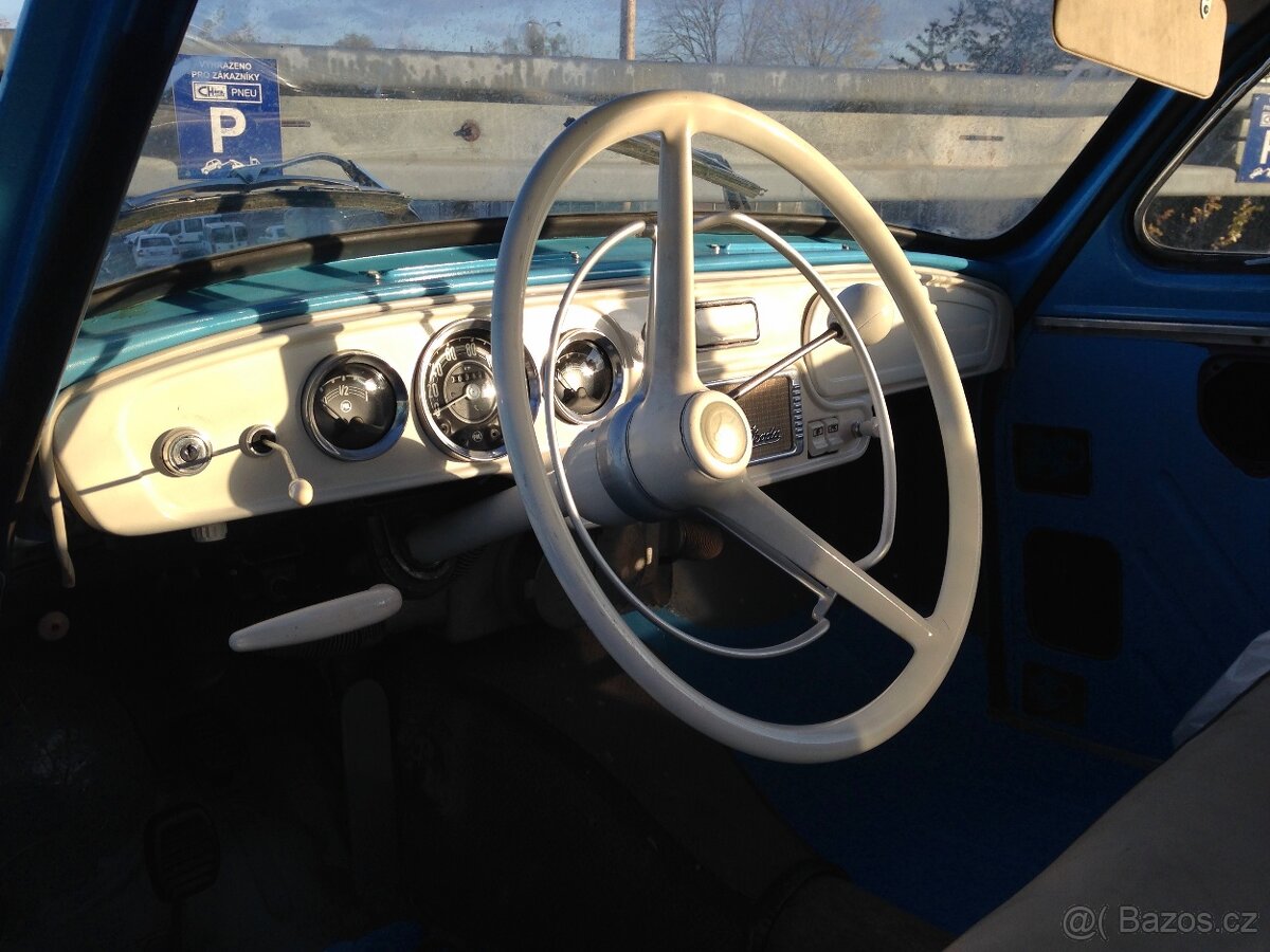 Škoda Octavia Super 1961, původní TP, původní černé RZ - 3