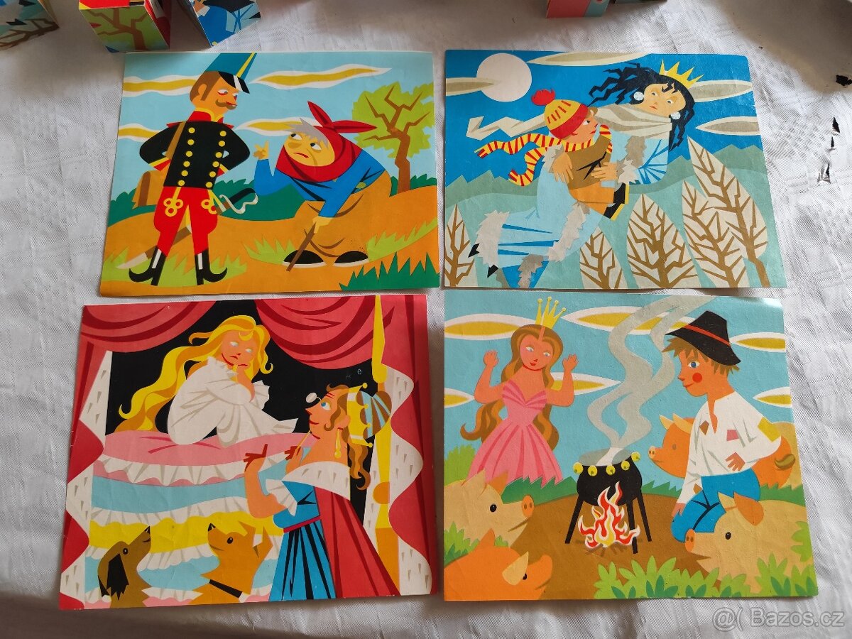 Dřevěné kostky - 3