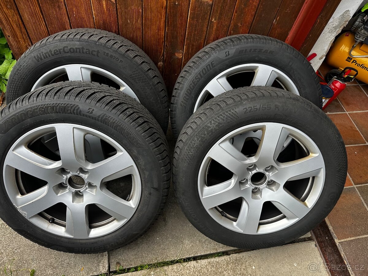 Audi a6 c7 zimní sada 225/55/17 - 3