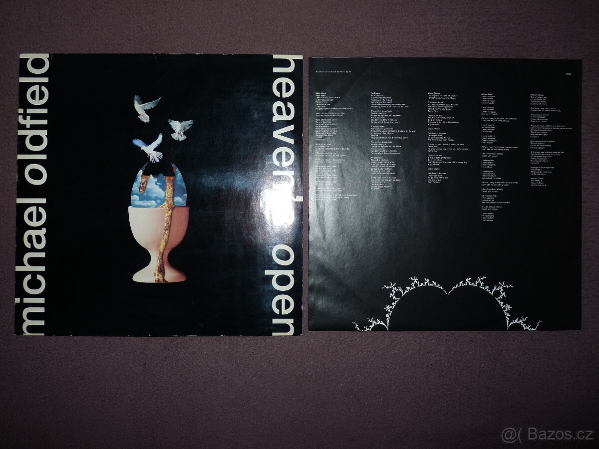 prodám LP MIKE OLDFIELD-Heaven´s Open 1991 Popron RARITA - 3