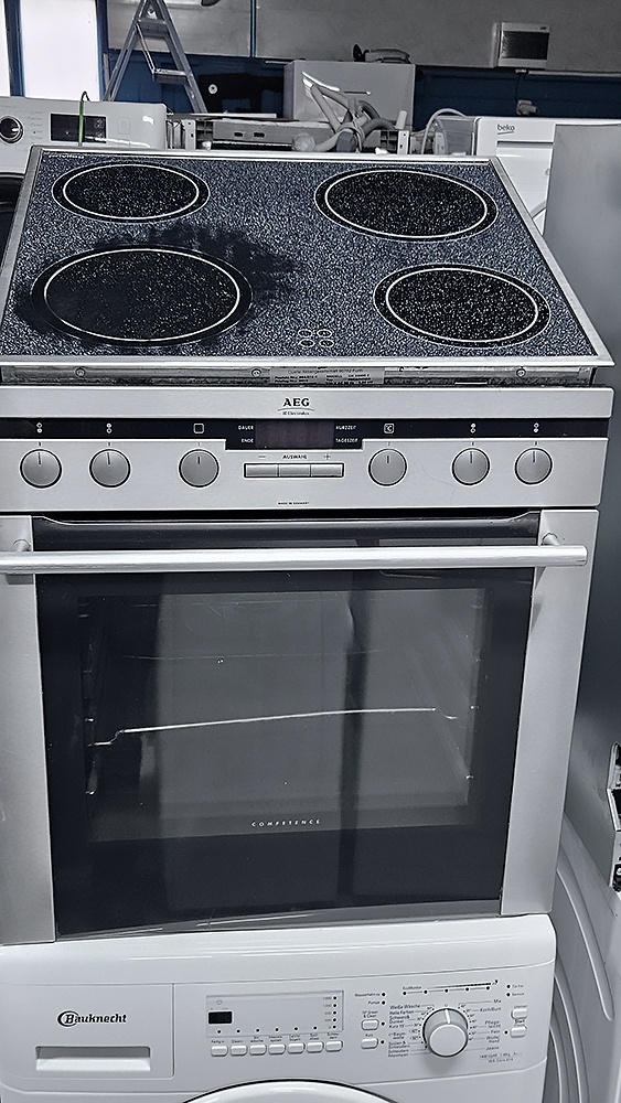 Horkovzdušná trouba se sklokeramickou deskou - set AEG Comp. - 3