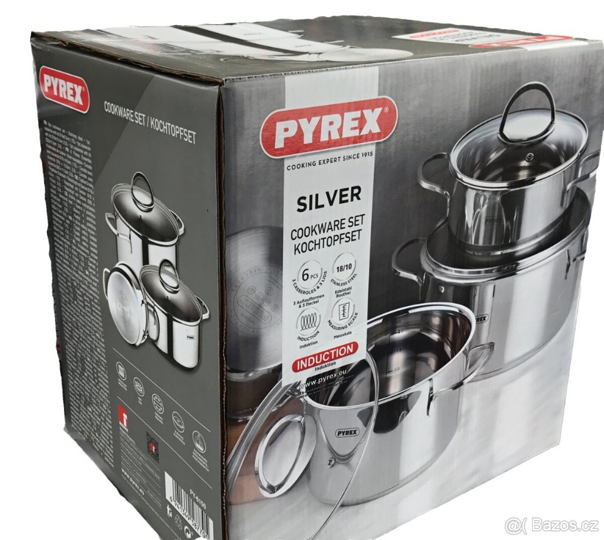 Sada hrnců Pyrex 6 dílná - 3