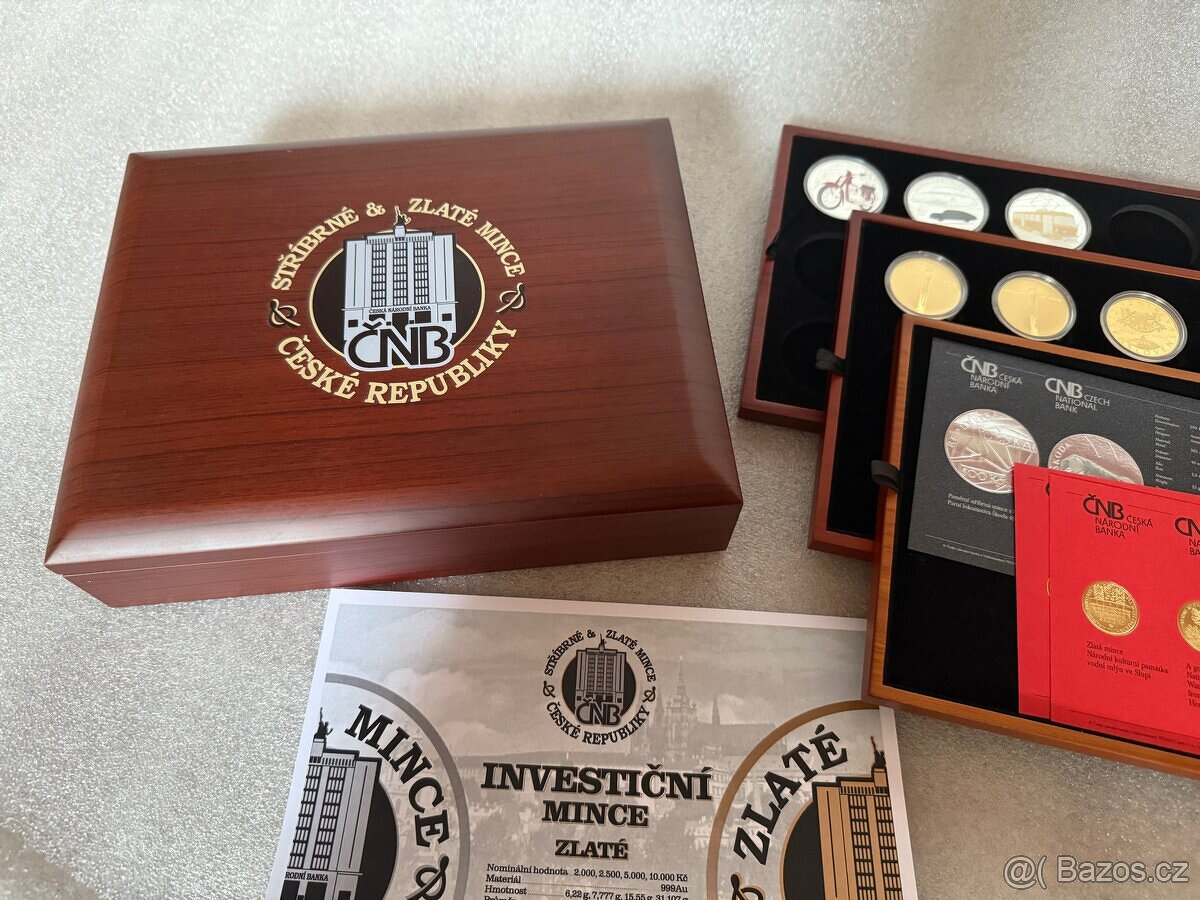 Společná etue pro zlaté a stříbrné mince vydané ČNB - 3