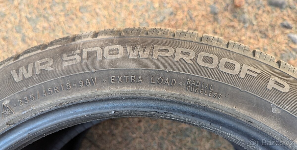 Zimní pneu 235/45R18 - 3