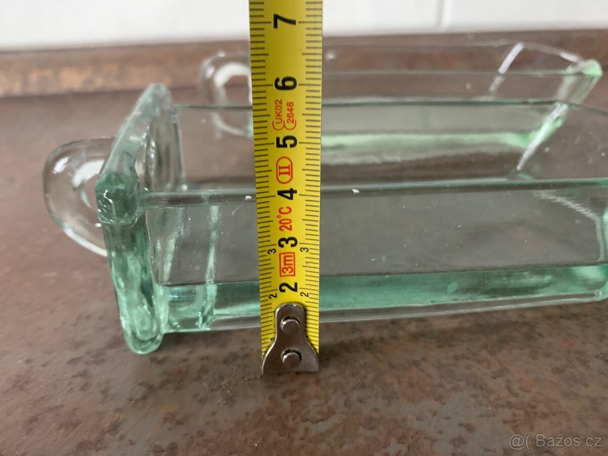 Starožitné skleněné zásobníky do kredence - 3