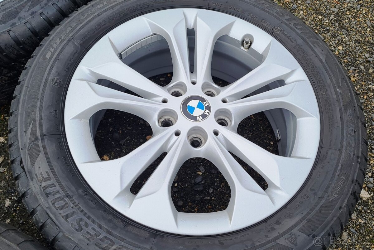 Orig. Alu kola BMW X1, 5x112 Bridgestone 225/55R17 - 3