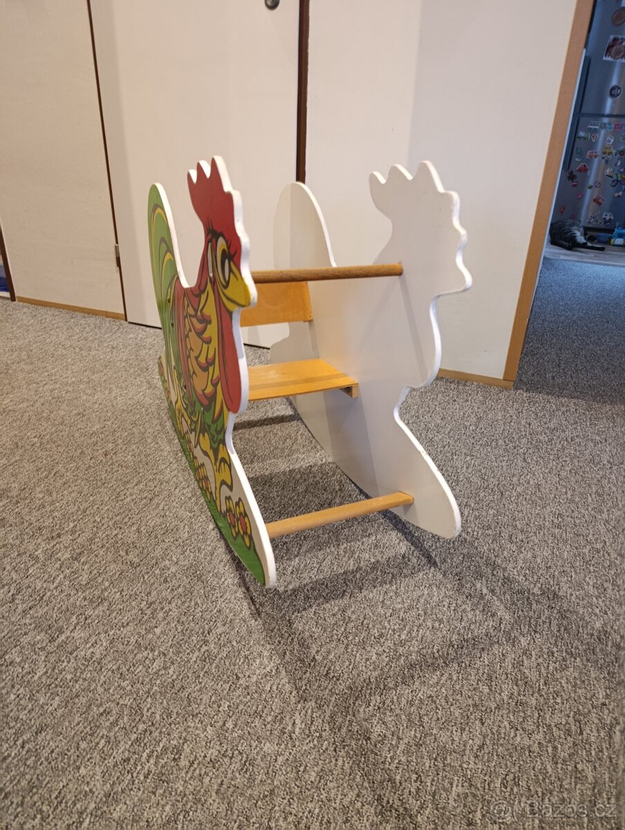 Houpací kohout dřevěný - 3