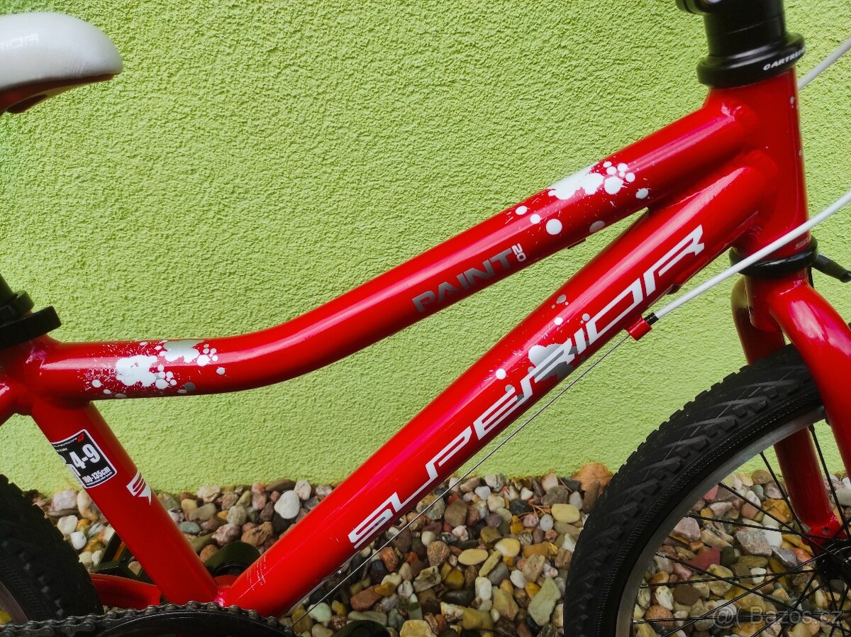 Značkové dětské kolo Superior 20 "(červená) - 3