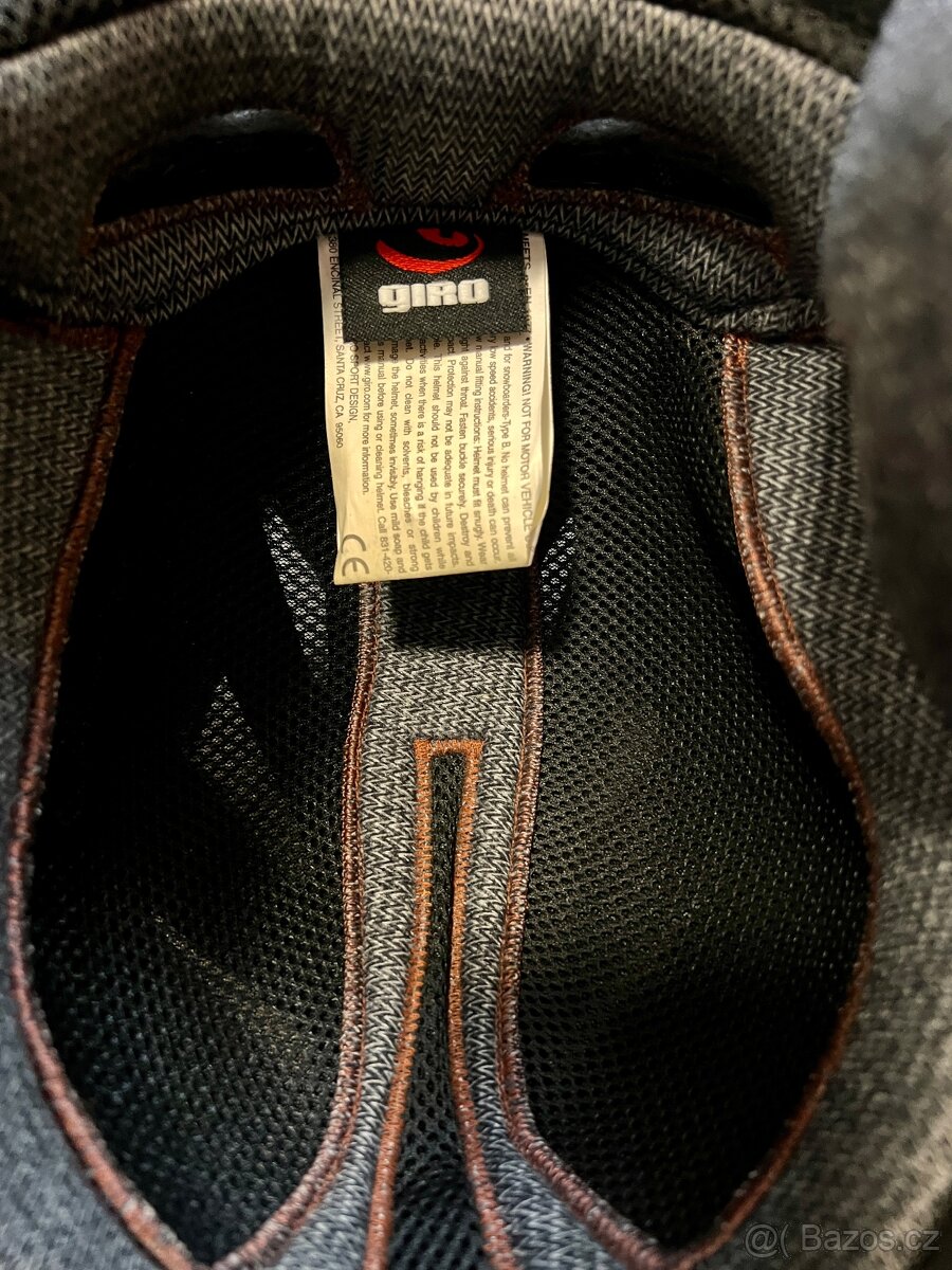 Helma na snowboard Giro Encore, velikost L, jednou použitá - 3