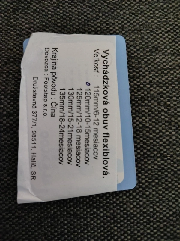 Detske botky s koziskem uvnitr - 3