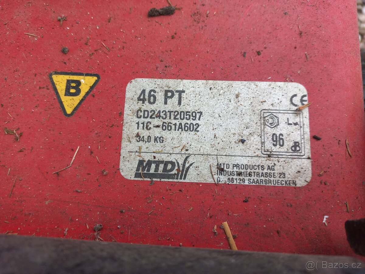 Sekačka 46 cm bez pojezdu - 3