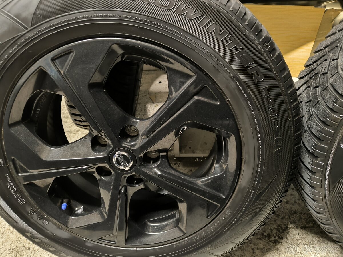 ALU kola Nissan Xtrail Qashqai 5x114,3 r17 Originál+TPMS